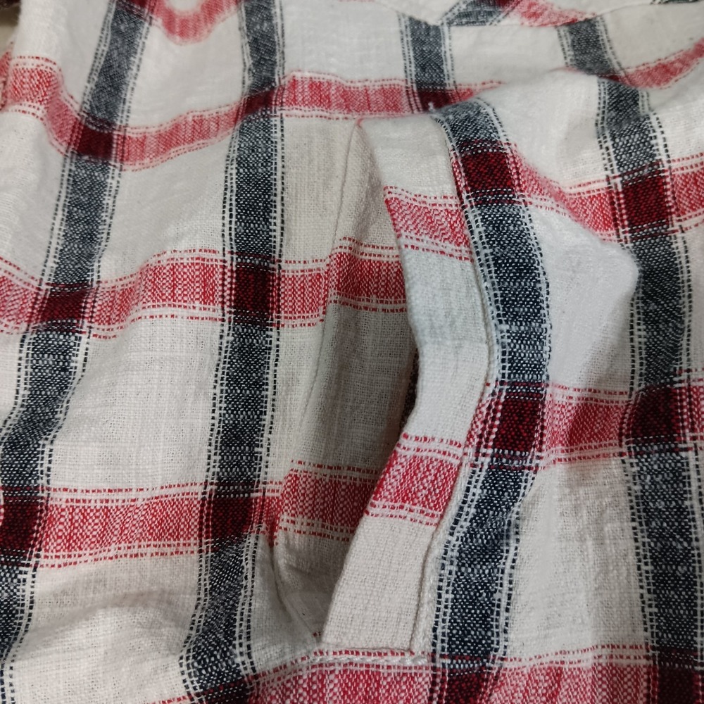 Zara Plaid Overshirt Shacket Cotton‎ Blend  Italian Fabric Pockets Boxy Size L - Picture 4 of 11